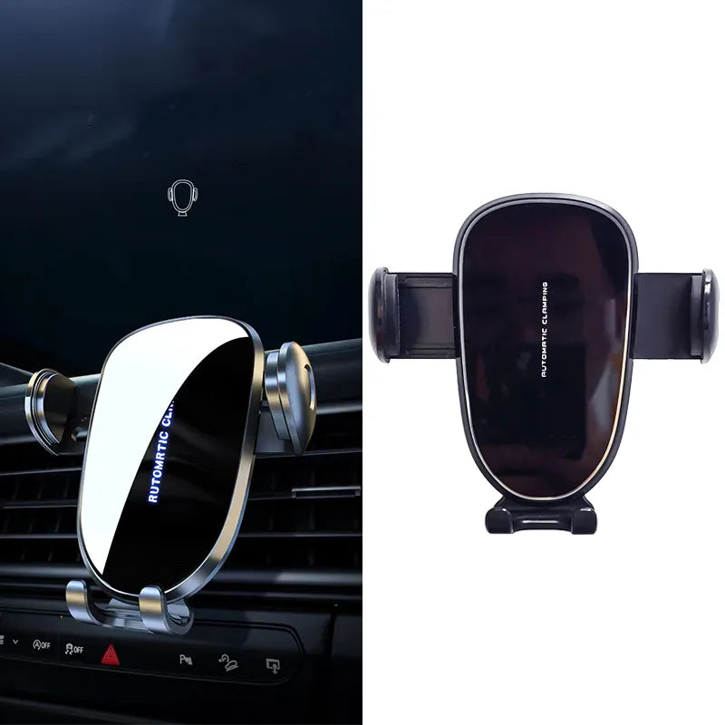 Car Phone Holder For Mercedes-Benz S Class W223 2021 2022 2023 Screen Fixed Base Navigation Bracket Wireless Charging Stand