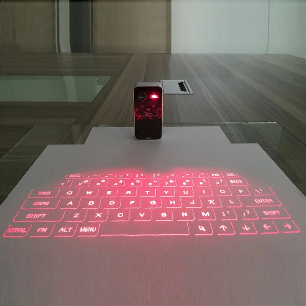 Bluetooth Laser keyboard Wireless Virtual Projection Portable keyboard for Iphone Android Smart Phone Ipad Tablet PC Notebook